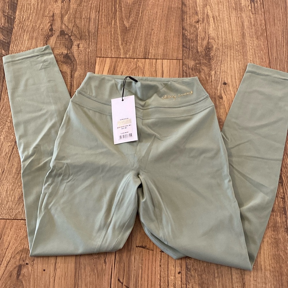 NWT Whitney High Rise Legging, Moss, Sz Small